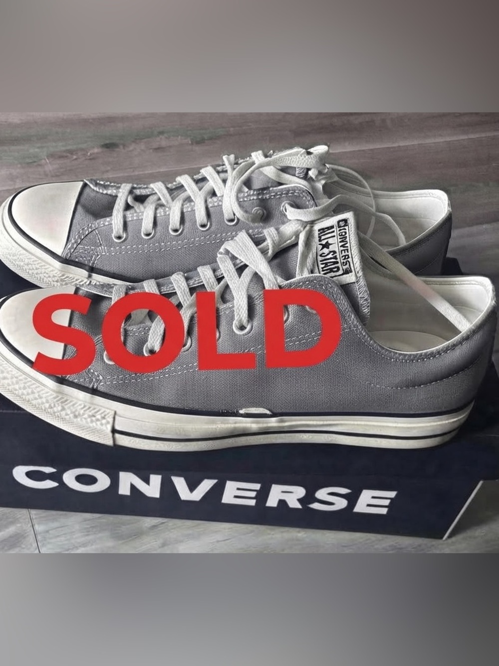 NEW - Converse Star Player 76 'Classic Grey' Low-Top Sneakers  Unisex Shoes